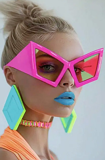 SUPER WHOLESALE | Geometric Frame Sunglasses