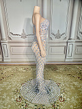 SUPER WHOLESALE | Rhinestone Floor Length Gown