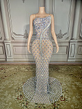 SUPER WHOLESALE | Rhinestone Floor Length Gown