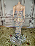 SUPER WHOLESALE | Rhinestone Floor Length Gown