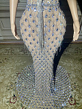 SUPER WHOLESALE | Rhinestone Floor Length Gown