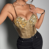 SUPER WHOLESALE | Sequins Corset Top