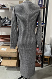 SUPER WHOLESALE | Plunging Cardigan Coat Top