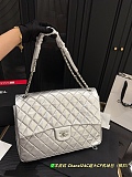 SUPER WHOLESALE | Stitch Leather Handbag in White