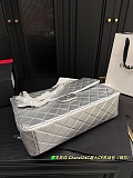 SUPER WHOLESALE | Stitch Leather Handbag in White