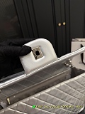 SUPER WHOLESALE | Stitch Leather Handbag in White