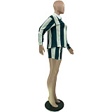 SUPER WHOLESALE | Striped SHirt Set