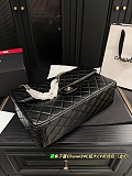 SUPER WHOLESALE | Stitch Leather Handbag in Black