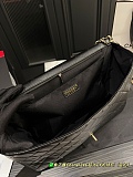 SUPER WHOLESALE | Stitch Leather Handbag in Black