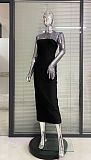 SUPER WHOLESALE | Slim-fit Patchwork  Dress