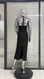 SUPER WHOLESALE | Slim-fit Patchwork  Dress