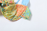 SUPER WHOLESALE | Alaqua Printed Swimwear Two Piece Set