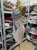 SUPER WHOLESALE | Spaghetti Butterfly Sequin Mini Dress