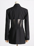SUPER WHOLESALE | Patchwork Blazer Top