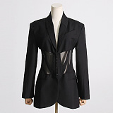 SUPER WHOLESALE | Patchwork Blazer Top