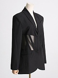 SUPER WHOLESALE | Patchwork Blazer Top