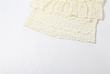 SUPER WHOLESALE | Mesh Chiffon Shorts Set