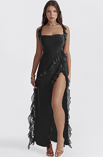 SUPER WHOLESALE | Split Wave Hem Dress