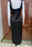 SUPER WHOLESALE | Split Wave Hem Dress