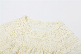 SUPER WHOLESALE | Mesh Chiffon Shorts Set