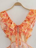 SUPER WHOLESALE | Open-back Off-shoulder Dress