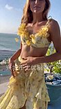 SUPER WHOLESALE | 3 Pieces Swimwear Set with Skirt
