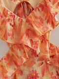 SUPER WHOLESALE | Open-back Off-shoulder Dress