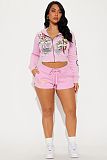 SUPER WHOLESALE | Printed Shorts Suit