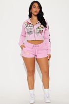 SUPER WHOLESALE | Printed Shorts Suit