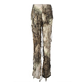 SUPER WHOLESALE |  Fringe Cargo Pants