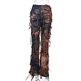 SUPER WHOLESALE |  Fringe Cargo Pants