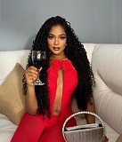 SUPER WHOLESALE |  Strapless Jumpsuit in Red