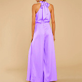 SUPER WHOLESALE | Silk Oversize Pants Set