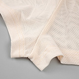 SUPER WHOLESALE |  Strapless Jumpsuit in Apricot