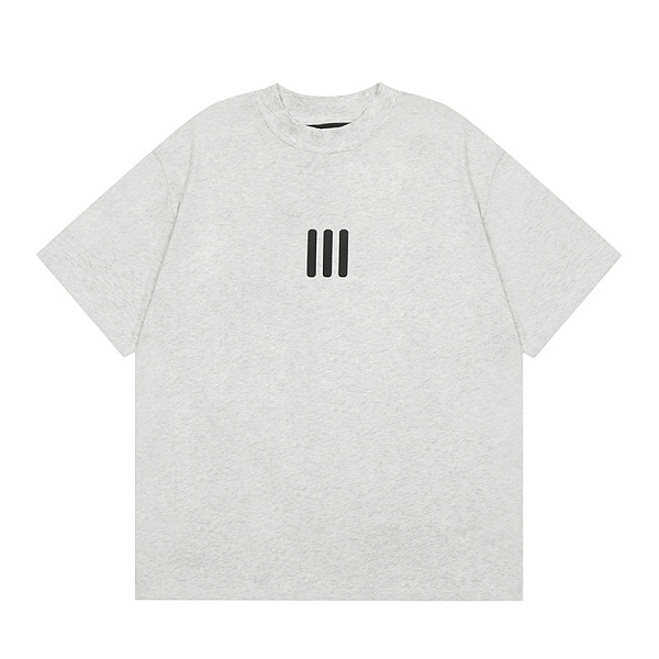 SUPER WHOLESALE | Printed Shirt Set in Light Grey