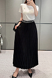 SUPER WHOLESALE |  Pleated Skirt Set