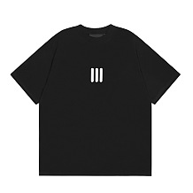 SUPER WHOLESALE | Printed Shirt Set in Black