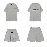 SUPER WHOLESALE | Printed Shirt Set in Grey