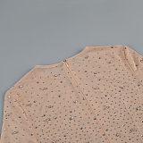 SUPER WHOLESALE |   Beaded  Slim-fit One-shoulder Dress in Nude