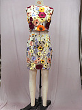 SUPER WHOLESALE | 3D Flowers Skirt Set