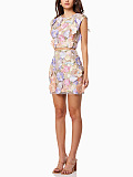 SUPER WHOLESALE | 3D Flowers Skirt Set