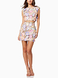 SUPER WHOLESALE | 3D Flowers Skirt Set