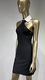 SUPER WHOLESALE | Halter Strapless Mini Dress