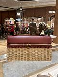 SUPER WHOLESALE | Woven Bamboo and Leather Handbag