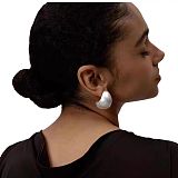 SUPER WHOLESALE | Brushed Arch Teardrop Stud Earrings