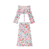 SUPER WHOLESALE | Printed Skirt Set