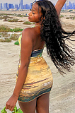 SUPER WHOLESALE | Halter Open-back Dress