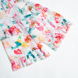 SUPER WHOLESALE | Printed Skirt Set