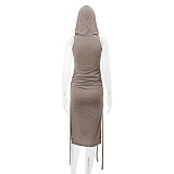SUPER WHOLESALE | Drawstring Design Dress