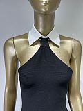 SUPER WHOLESALE | Halter Strapless Mini Dress